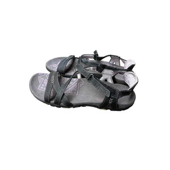 Merrell Sandspur Rose Black Lilac Keepsake Walking Sandals - 7 - Picture 4 of 10